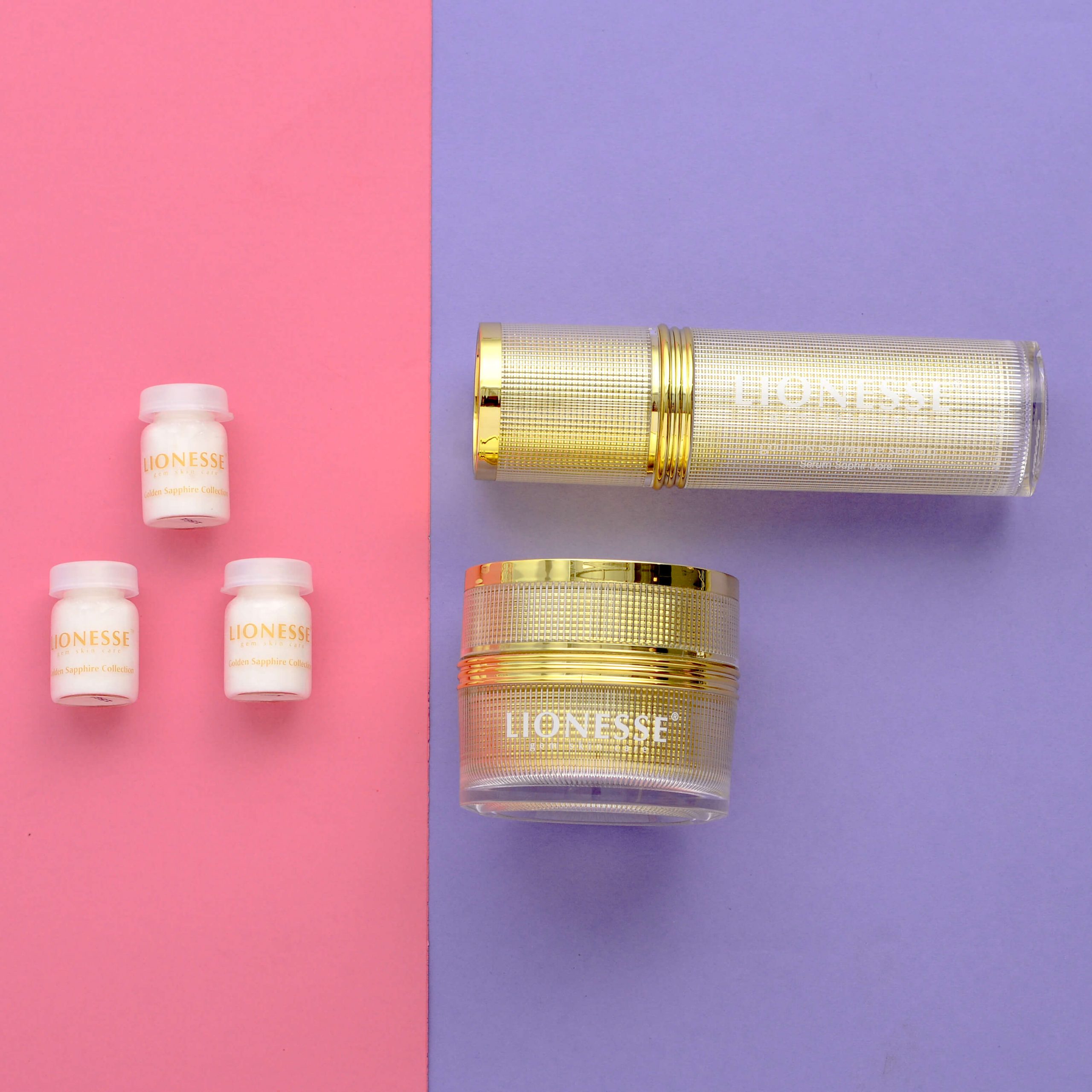 Lionesse Golden Sapphire Collection products