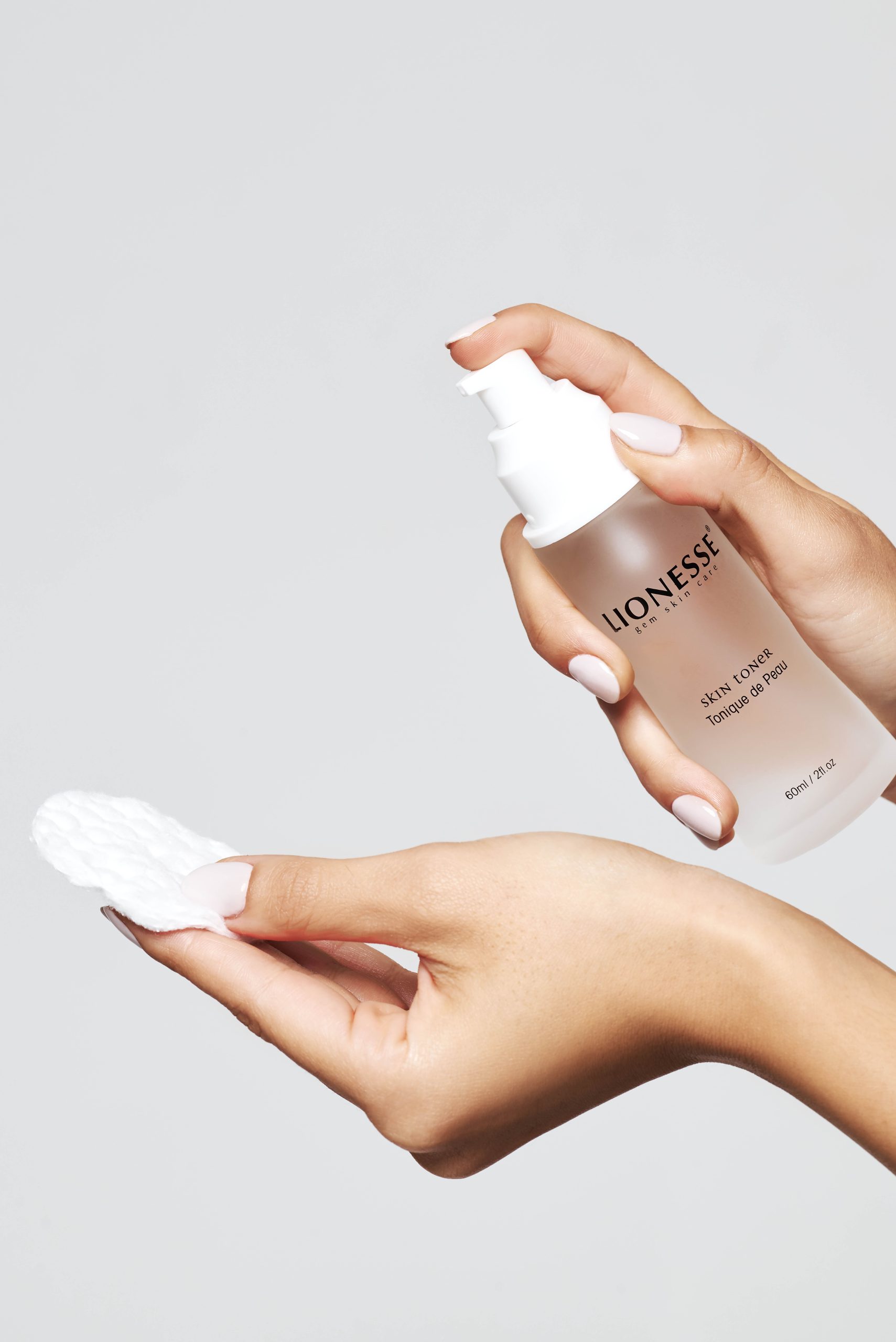 Lionesse Skin Toner in hand