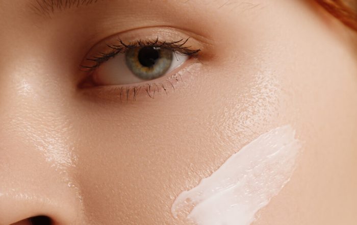 woman moisturizer