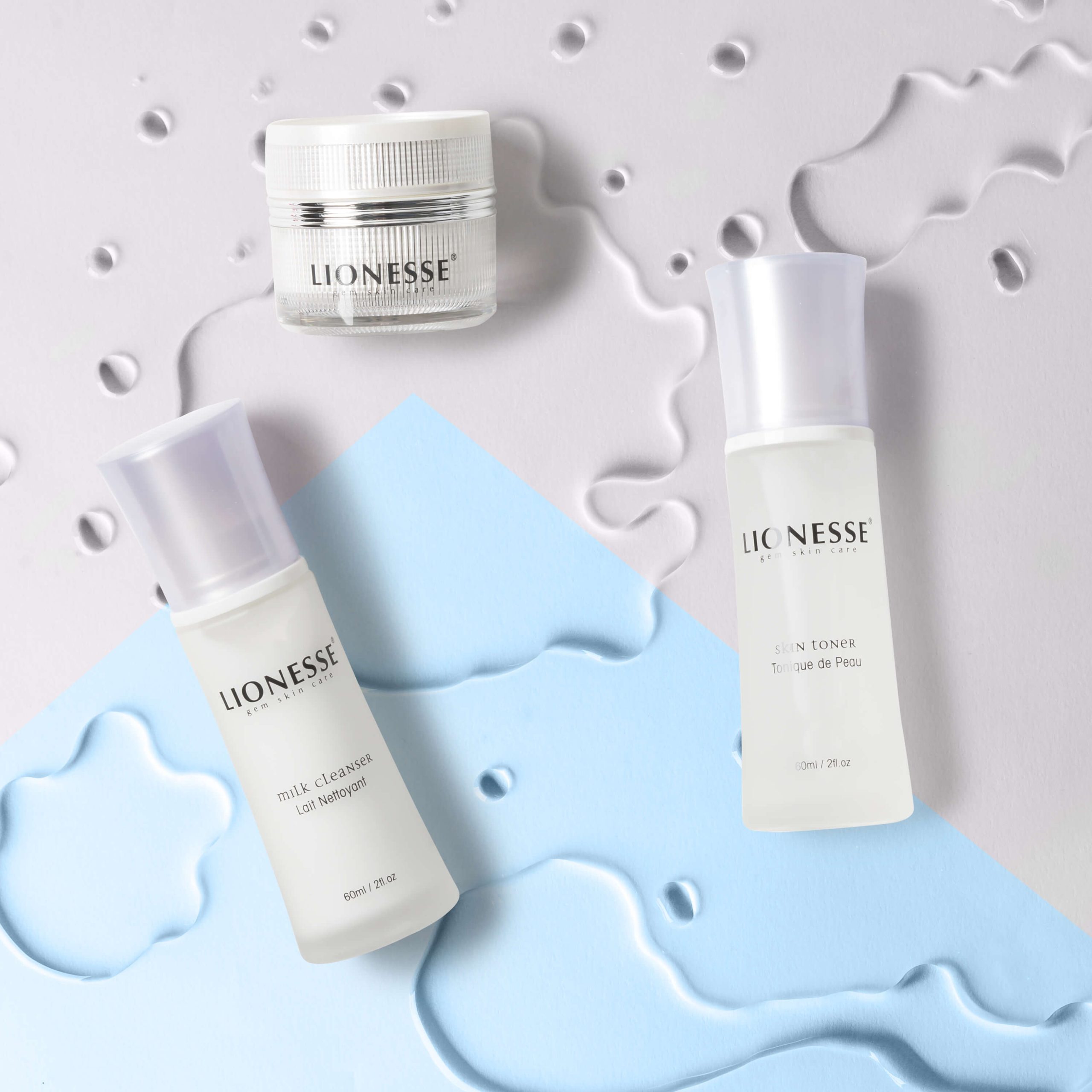 white pearl gift set